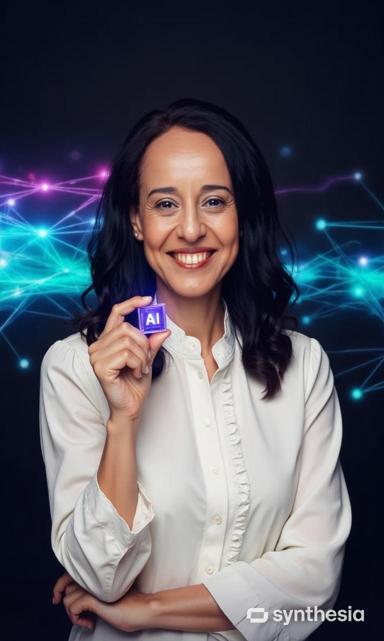 Home glowing ai chip innovation 2